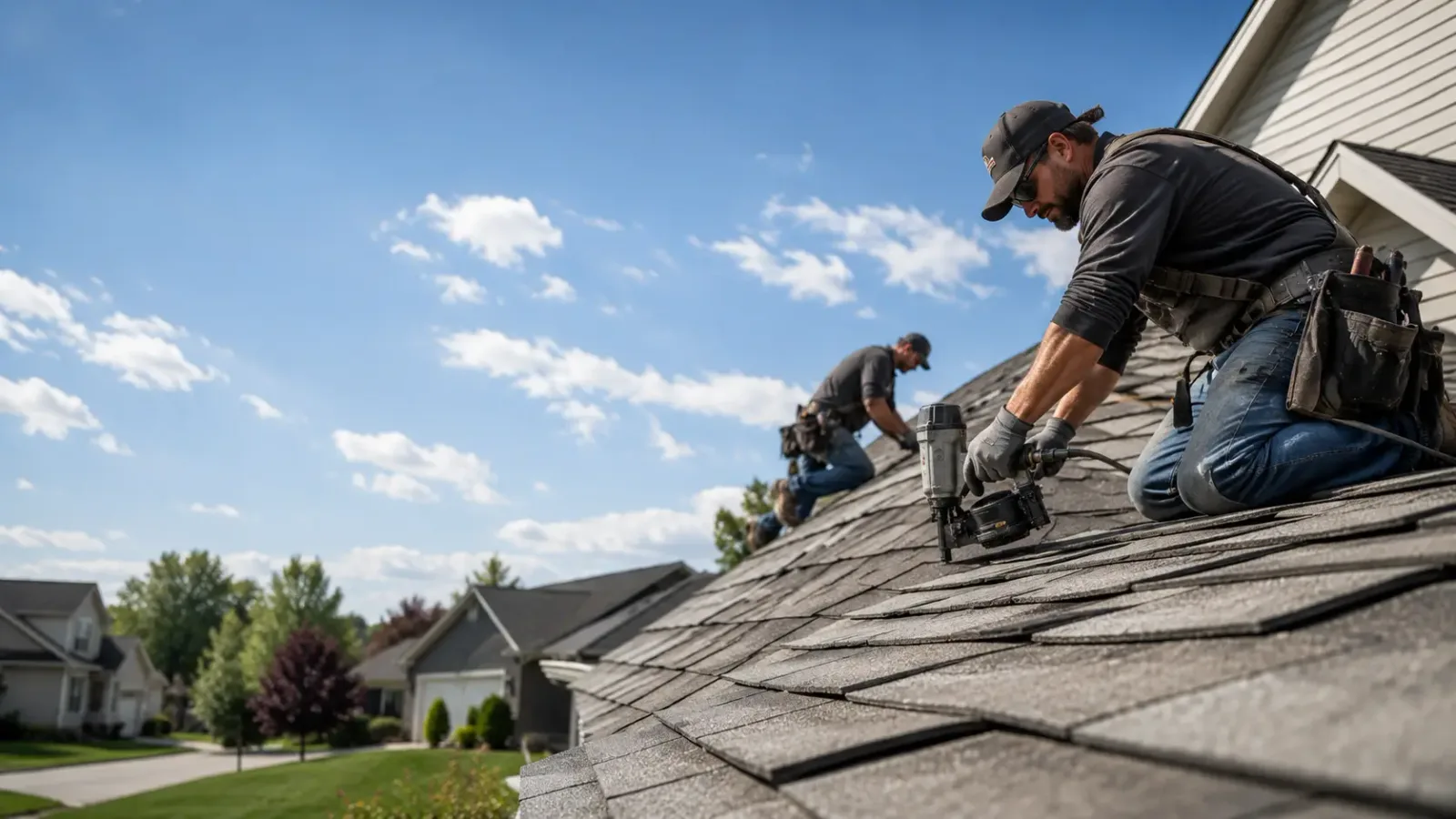 Storm Damage Roof Repair in Noble, IL near me